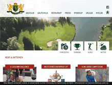 Tablet Screenshot of golf-marialankowitz.at